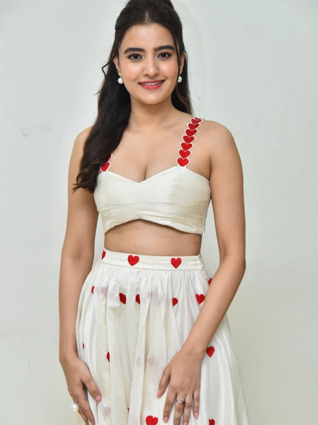 Rukshar Dhillon Photos in Love Symbols Special Dress