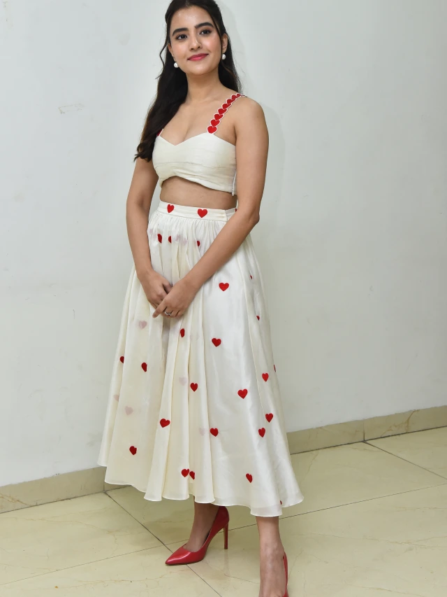 Rukshar Dhillon Photos in Love Symbols Special Dress