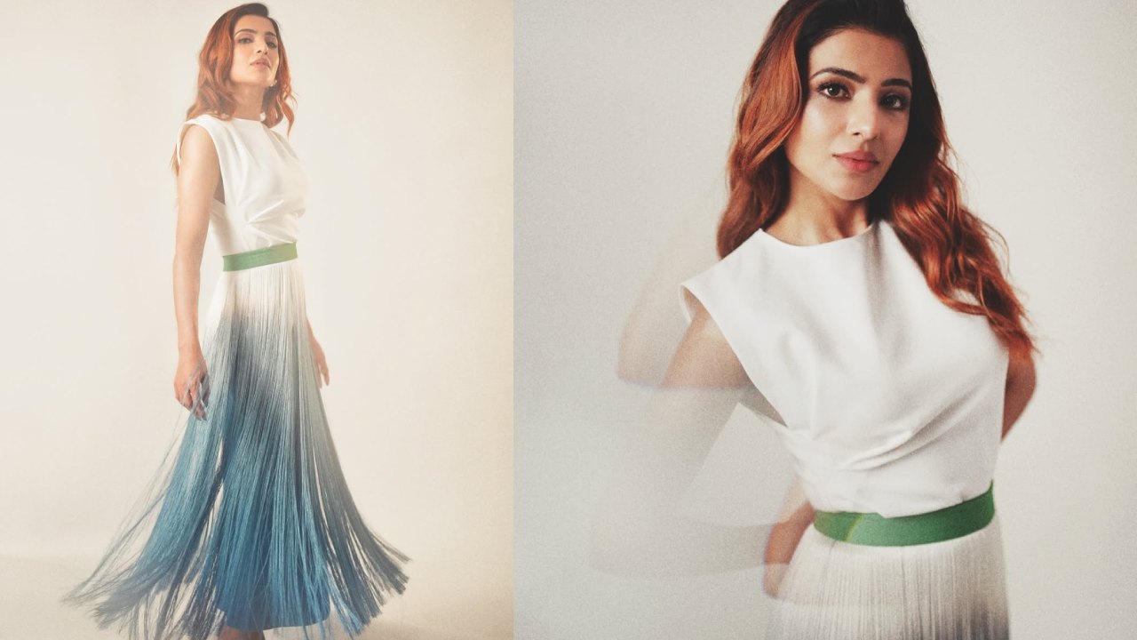 Samantha : సమంత లేటెస్ట్ ఫోటోలు చూశారా? డిజైన్ స్కర్ట్ లో..