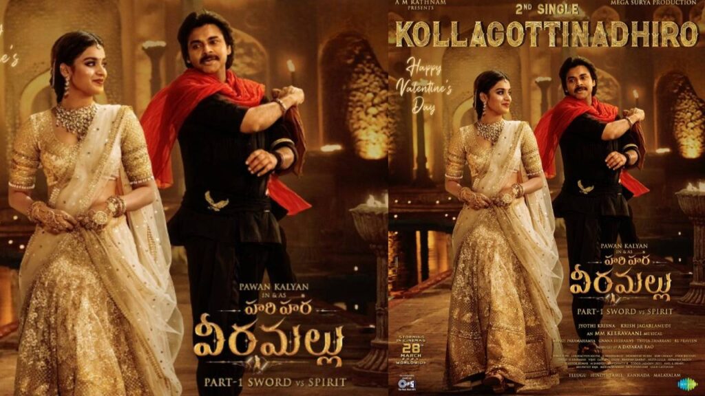 Second Single update from Hari Hara Veera Mallu