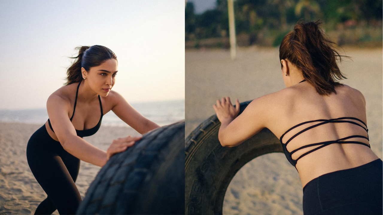 Sharvari Wagh: ‘శార్వరి’ బీచ్ వర్కౌట్ ఫొటోలు మామూలుగా లేవుగా..?