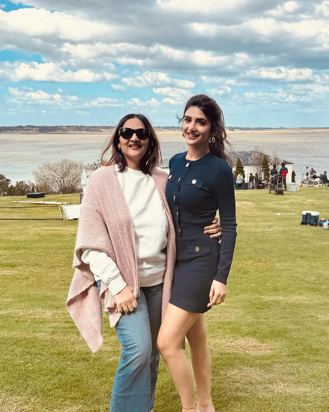 Sreeleela Cute Photos with Mother