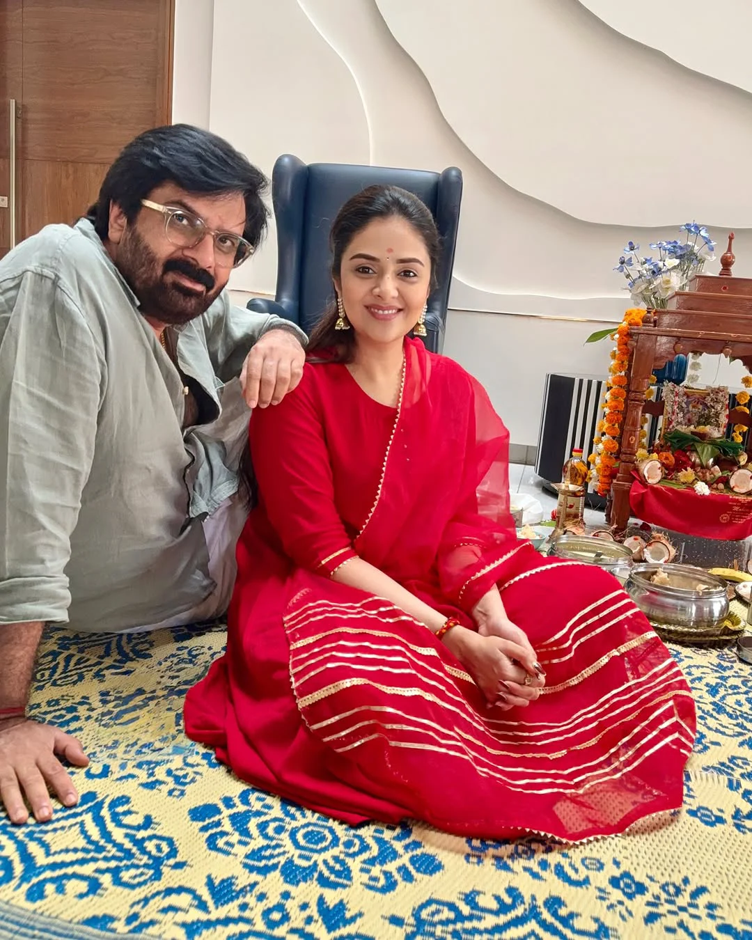 Sreemukhi Family Satyanarayana Vratham