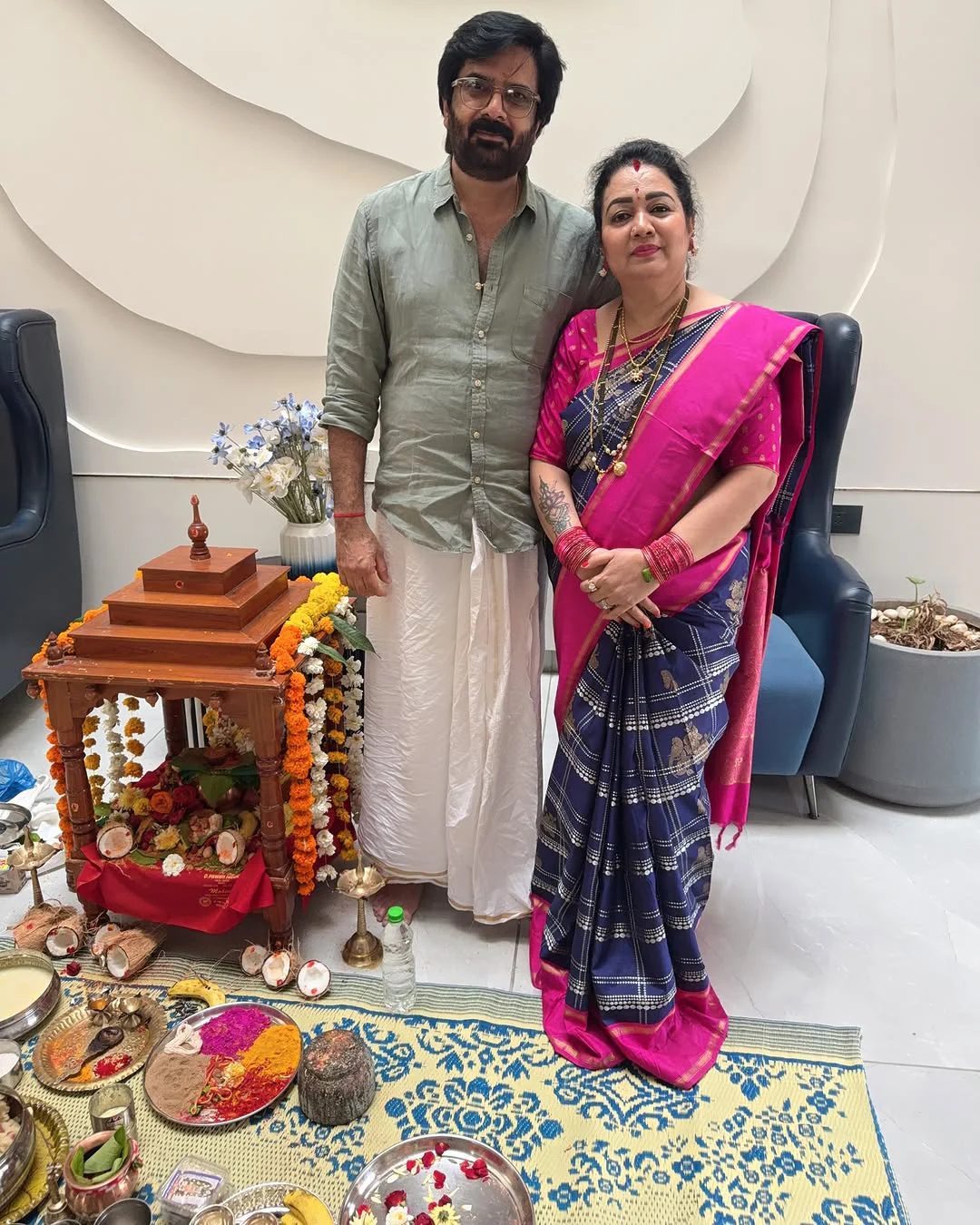 Sreemukhi Family Satyanarayana Vratham