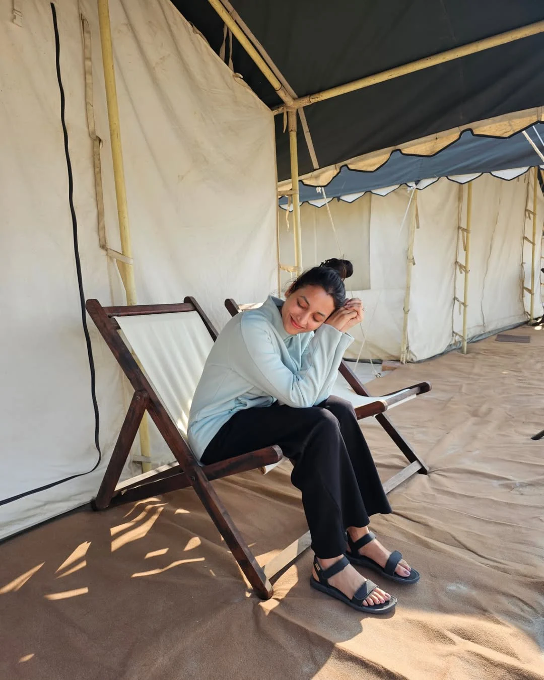 Srinidhi Shetty at Maha Kumbh Mela