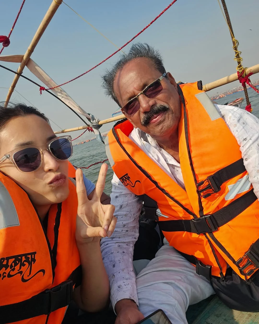 Srinidhi Shetty at Maha Kumbh Mela