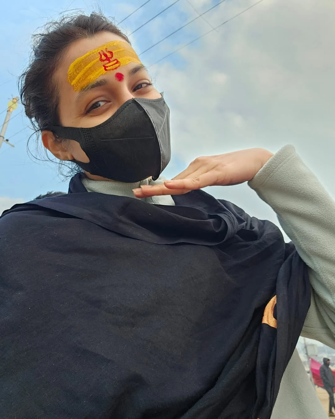 Srinidhi Shetty at Maha Kumbh Mela