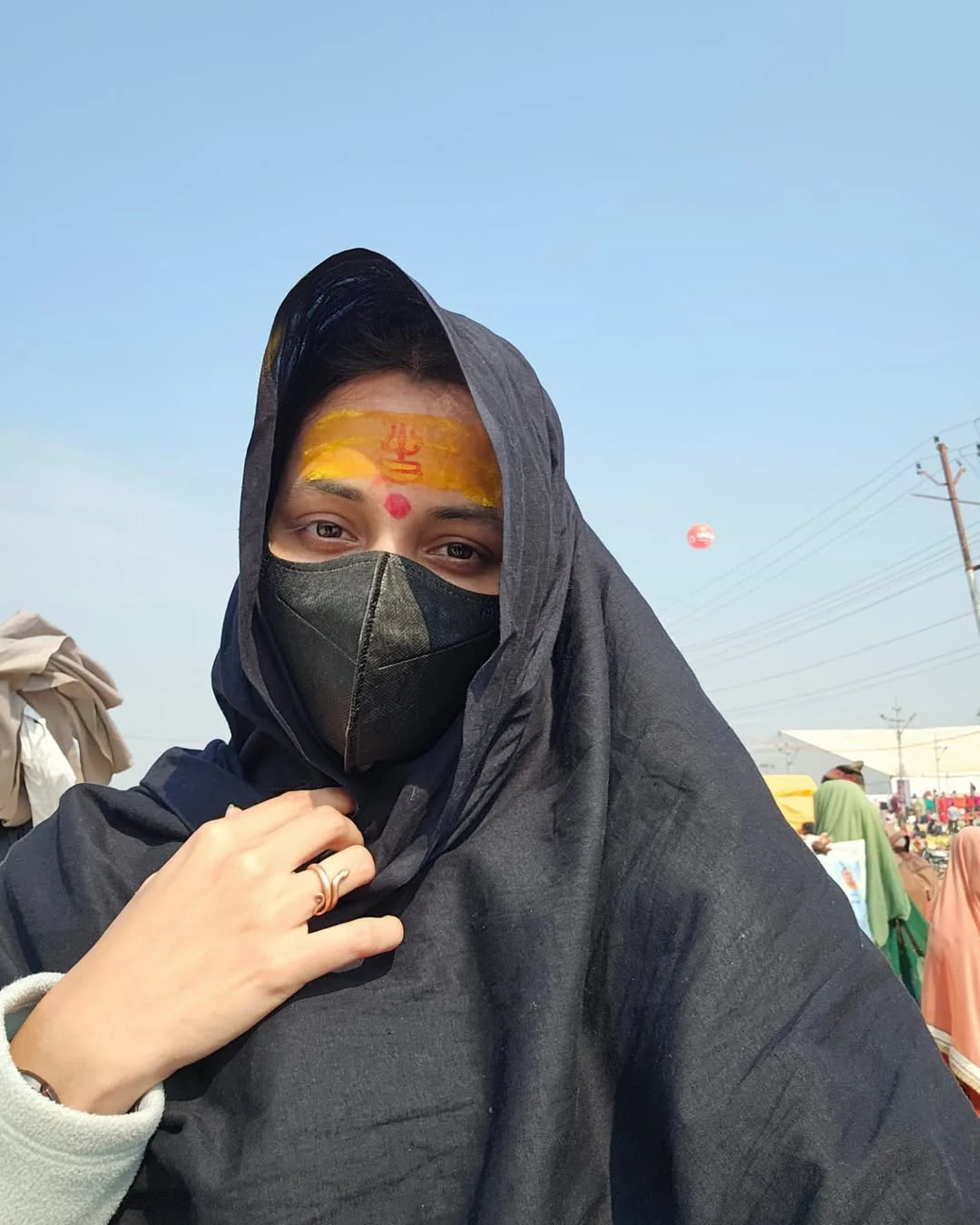 Srinidhi Shetty at Maha Kumbh Mela