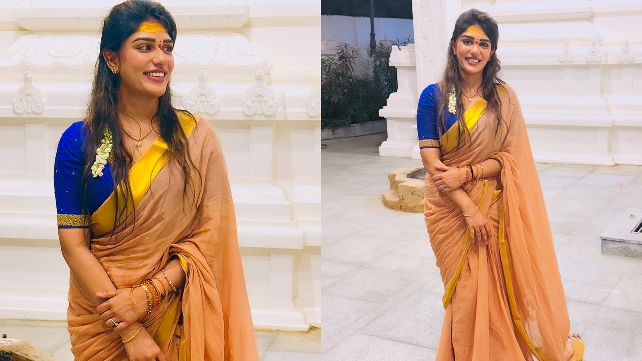 Supritha : శివరాత్రి స్పెషల్.. చీరలో సాంప్రదాయంగా సుప్రీత..