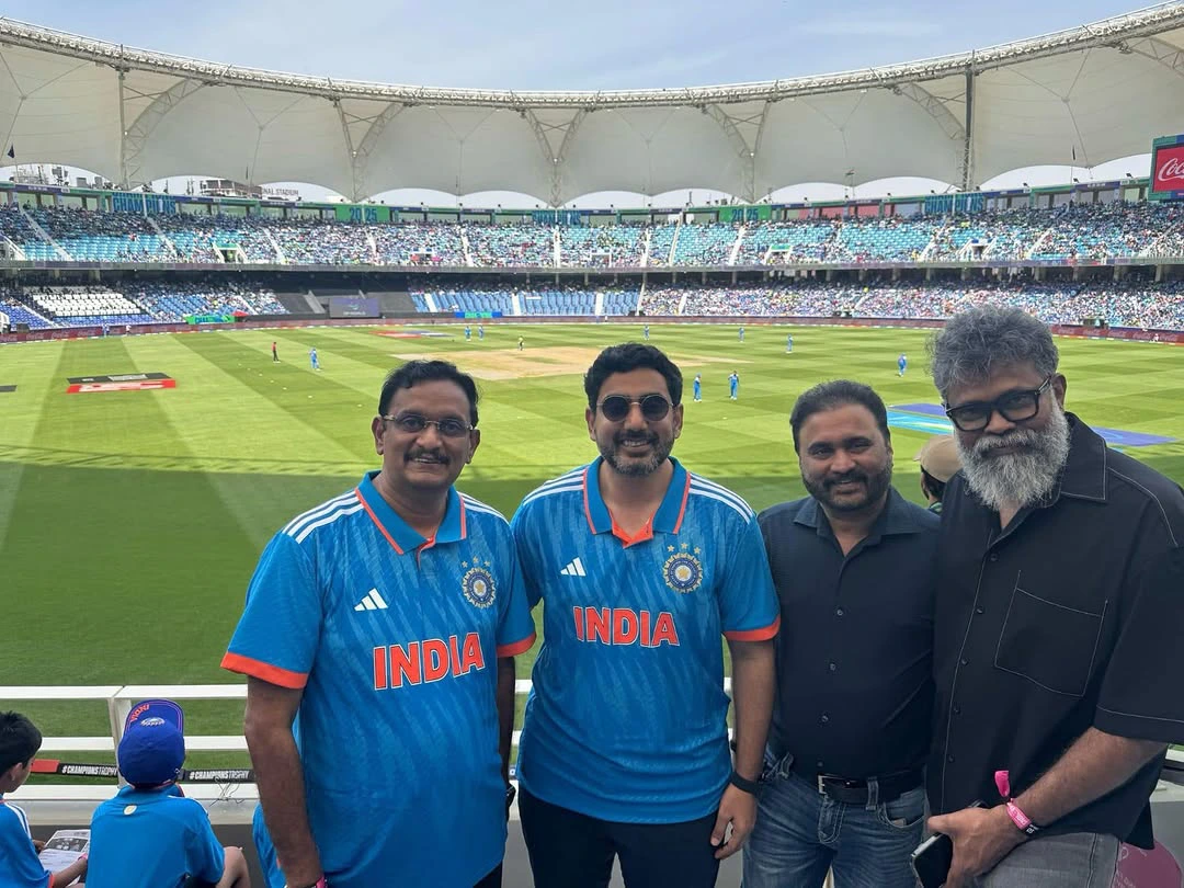 Telugu Celebrities at IND vs PAK Match