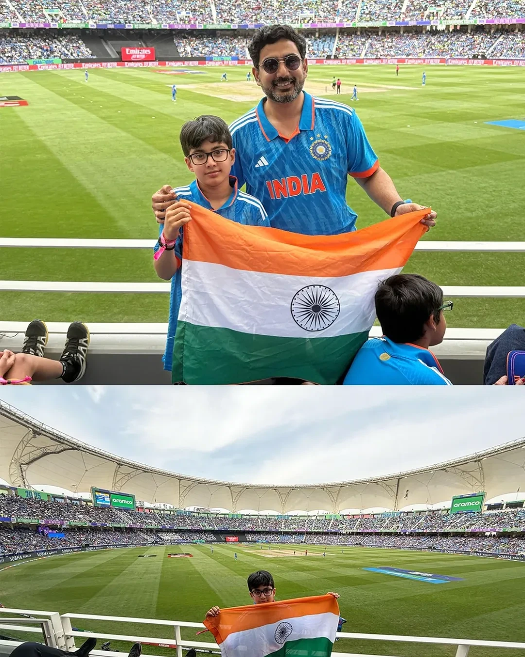 Telugu Celebrities at IND vs PAK Match