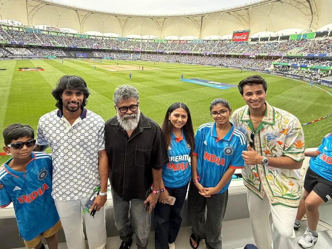 Telugu Celebrities at IND vs PAK Match