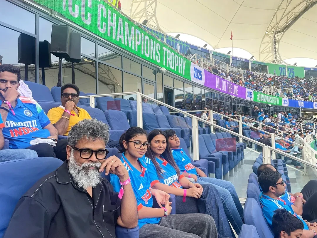Telugu Celebrities at IND vs PAK Match