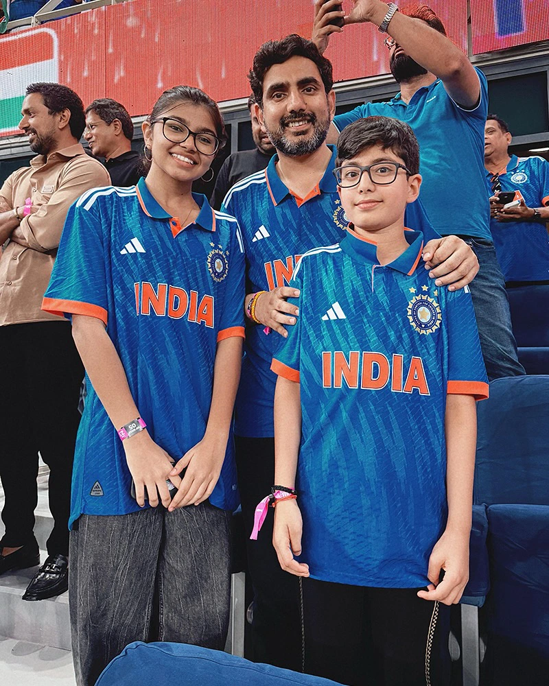Telugu Celebrities at IND vs PAK Match