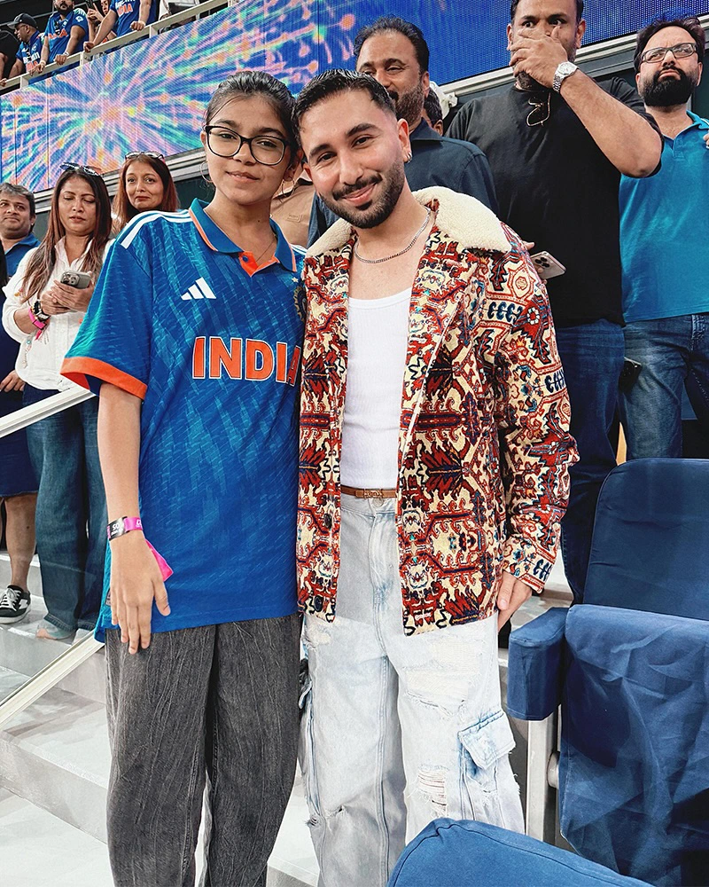 Telugu Celebrities at IND vs PAK Match