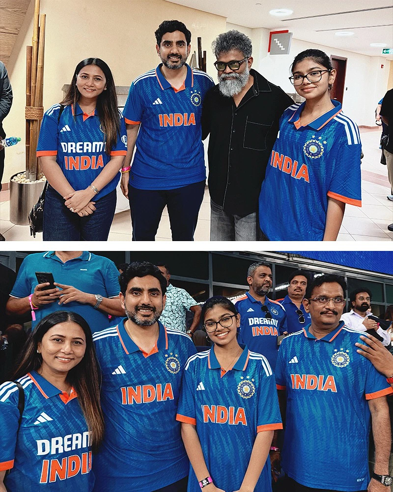 Telugu Celebrities at IND vs PAK Match