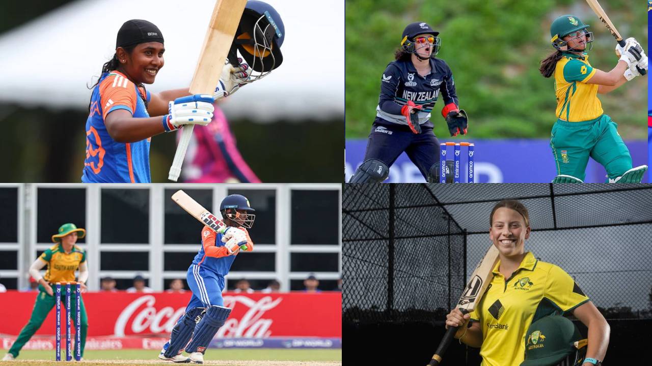 Under 19 Women’s T20 World Cup : మహిళల అండర్-19 టీ20 ప్రపంచకప్లో అత్యధిక పరుగులు చేసిన టాప్-5 ప్లేయర్లు ఎవరో తెలుసా? భారత్ నుంచి ఎంత మంది అంటే? Under 19 Women’s T20 World Cup : మహిళల అండర్-19 టీ20 ప్రపంచకప్లో అత్యధిక పరుగులు చేసిన టాప్-5 ప్లేయర్లు ఎవరో తెలుసా? భారత్ నుంచి ఎంత మంది అంటే?