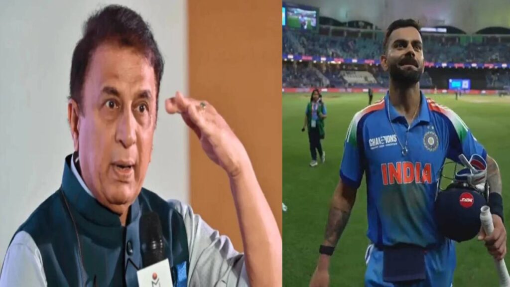 Virat Kohli Survives Obstructing The Field Dismissal Leaves Sunil Gavaskar Angry