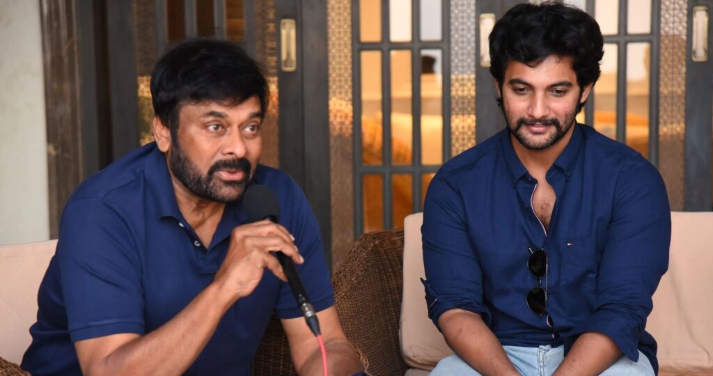 Do You Know this boy with Chiranjeevi in this Photo find the Hero Details Here 