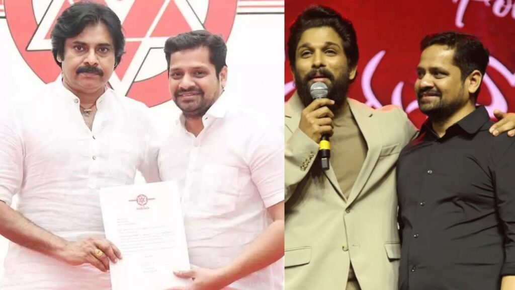 Pawan Kalyan gives Janasena Formation Day Event work to Allu Arjun Friend Producer Bunny Vasu