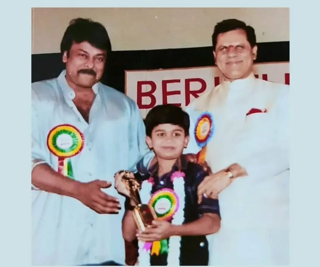 Child Artist Aanand Vardhan Turned as Hero shared memories with Megastar Chiranjevei 