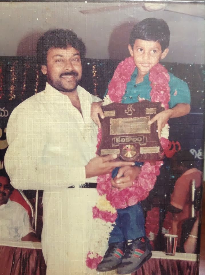 Do You Know this boy with Chiranjeevi in this Photo find the Hero Details Here 