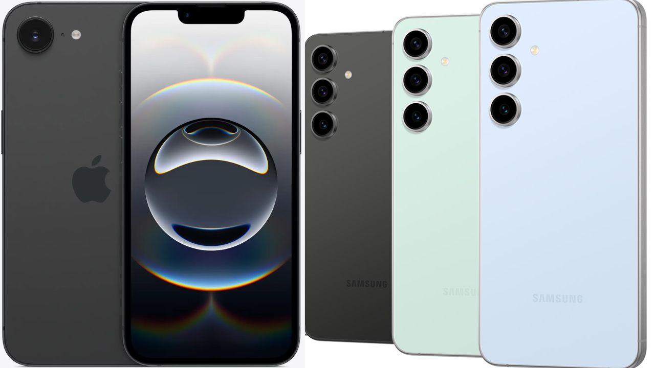 iPhone 16e: ఫీచర్స్ అదుర్స్.. ఐఫోన్ 16ఈ కొంటారా? శాంసంగ్ గెలాక్సీ ఎస్24 ఎఫ్ఈ కొంటారా? రెండింటికీ పోలికలు, తేడాలు ఇవిగో.. iPhone 16e: ఫీచర్స్ అదుర్స్.. ఐఫోన్ 16ఈ కొంటారా? శాంసంగ్ గెలాక్సీ ఎస్24 ఎఫ్ఈ కొంటారా? రెండింటికీ పోలికలు, తేడాలు ఇవిగో..