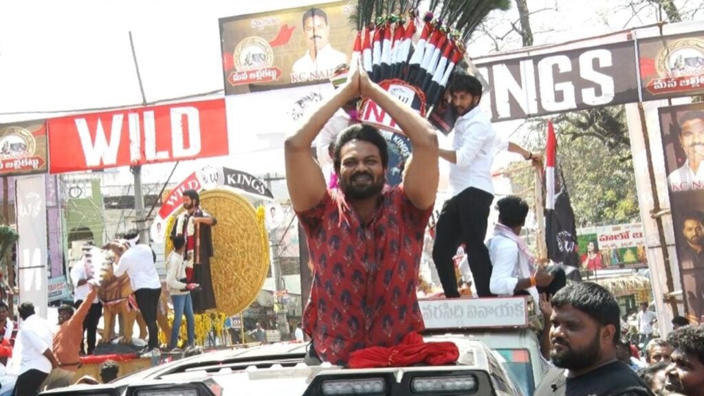 Manchu Manoj Went to Chandragiri Jallikattu Festival as Guest