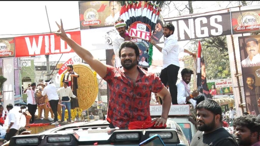 Manchu Manoj Went to Chandragiri Jallikattu Festival as Guest 
