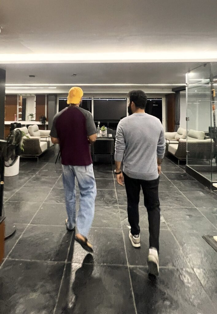 NTR Vijay Deverakonda Photo goes Viral NTR Comes for VD 12 Teaser Voice