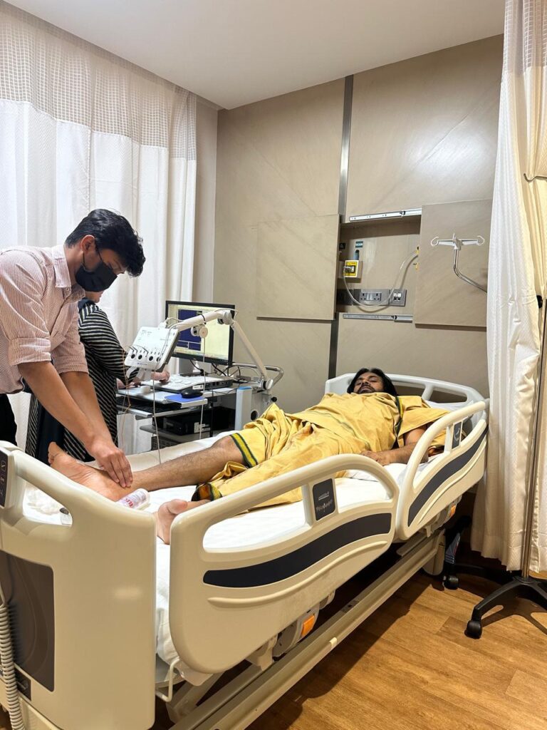 Pawan Kalyan went to Apollo Hospital for Health Checkup Photos goes Viral 