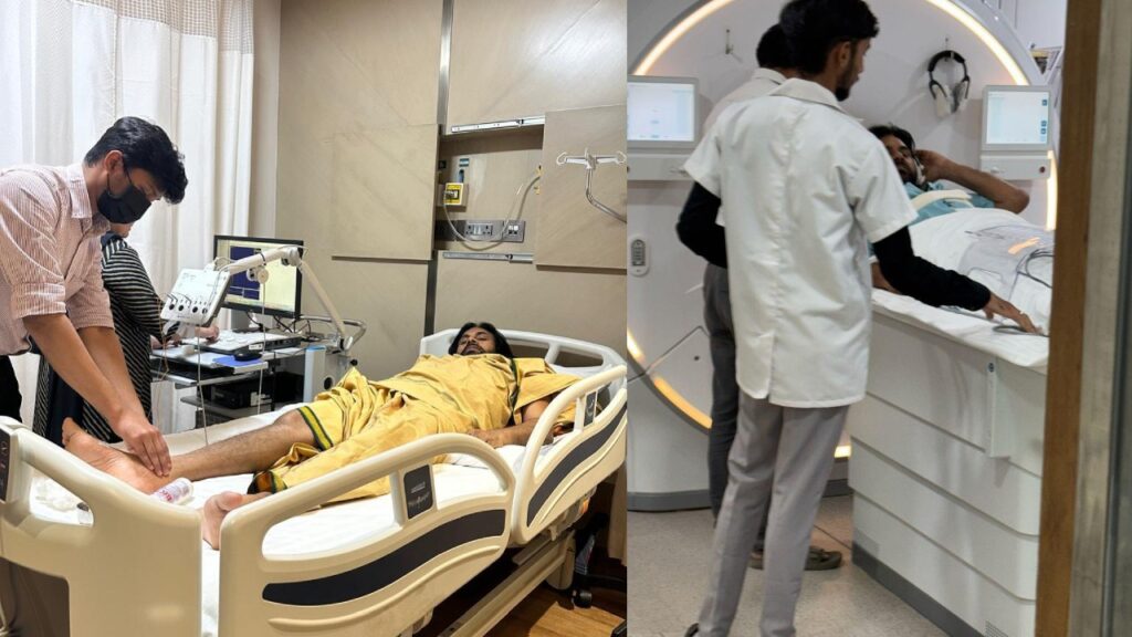 Pawan Kalyan went to Apollo Hospital for Health Checkup Photos goes Viral
