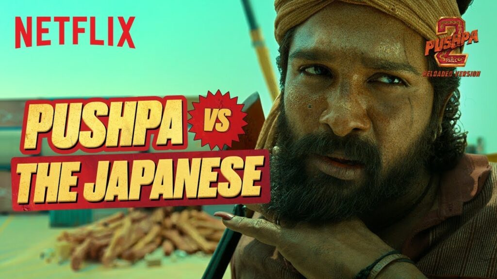 Allu Arjun Pushpa 2 Japanese Fight Sequence Video Released by Netflix