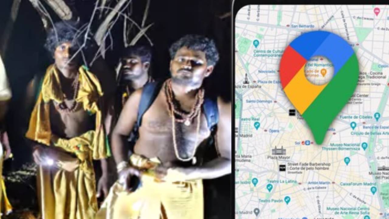 అడవిలో గూగుల్ మ్యాప్ ను నమ్ముకొని దారి తప్పిన శివస్వాములు.. అడవిలో గూగుల్ మ్యాప్ ను నమ్ముకొని దారి తప్పిన శివస్వాములు..