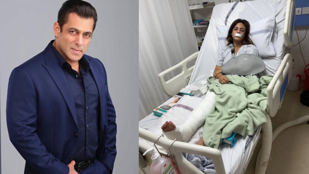 Salman khan Sister Shweta Rohira Met with Accident and join in Hospital Slaman Khan didn't Reacts