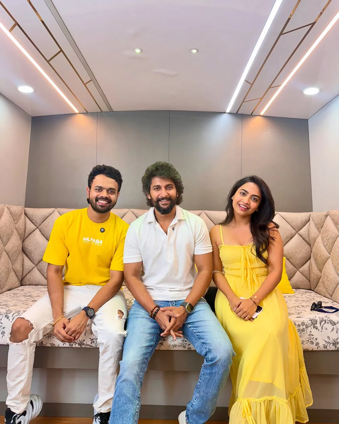 Alekhya Harika with Nani