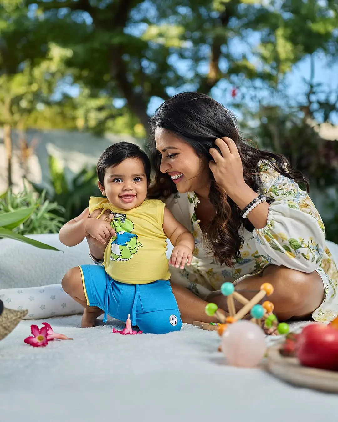 Amala Paul Shares Cute Photos with her Son