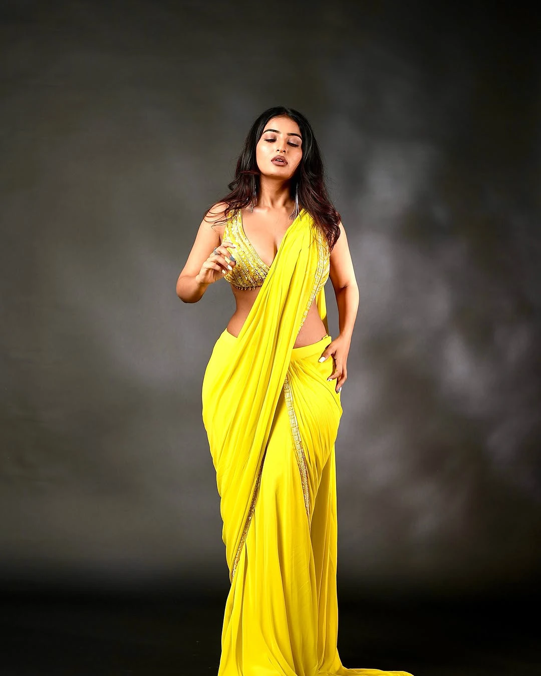 Ananya nagalla Dazzling Photos in Saree