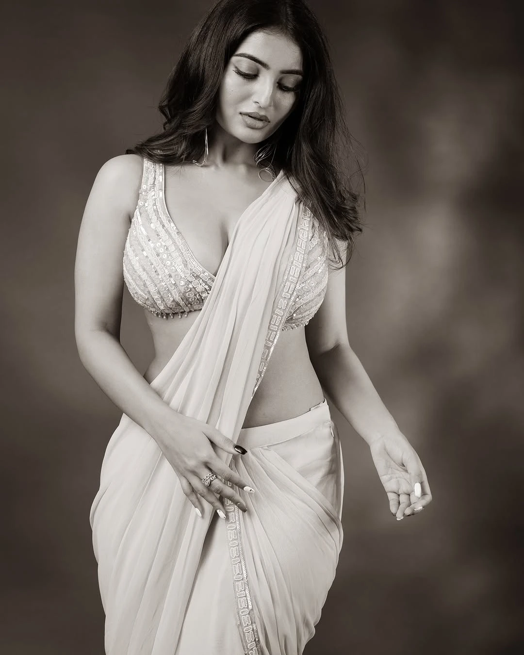 Ananya nagalla Dazzling Photos in Saree