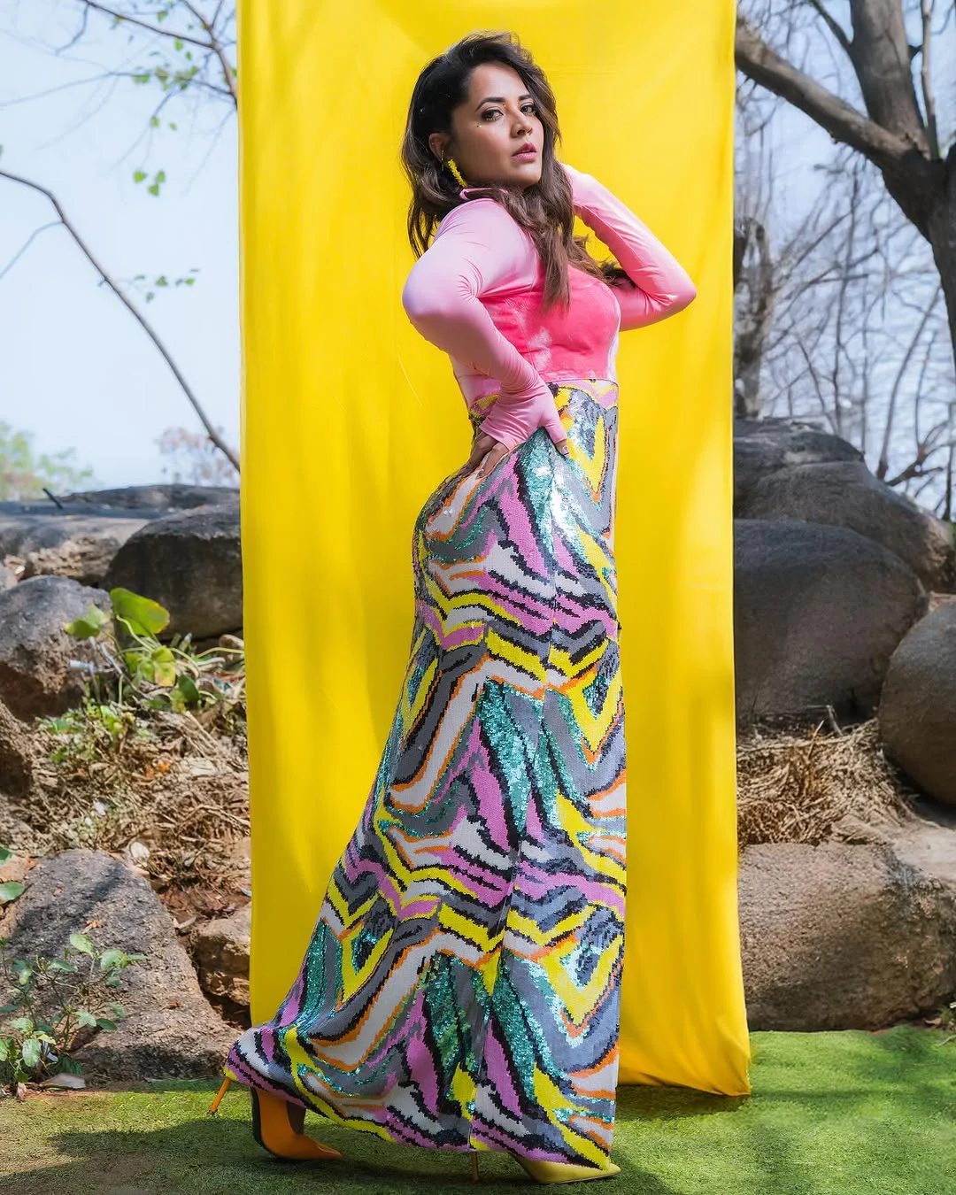 Anasuya Bharadwaj Colorful Photos