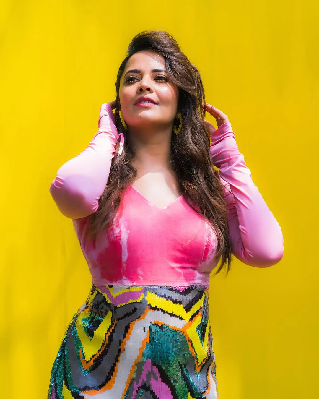 Anasuya Bharadwaj Colorful Photos