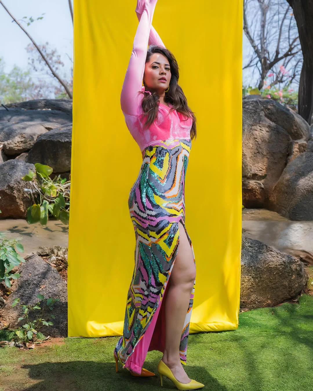 Anasuya Bharadwaj Colorful Photos