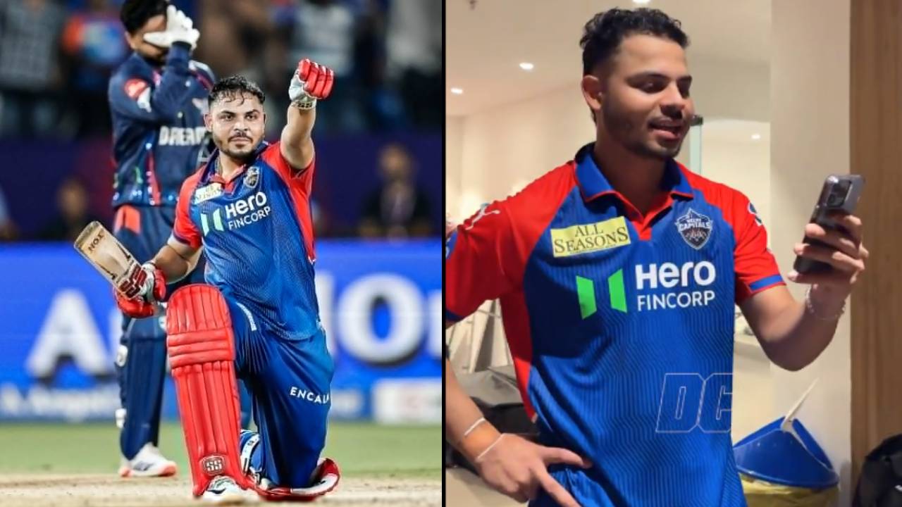 DC vs LSG : సంచలన ఇన్నింగ్స్ తరువాత అశుతోష్కు స్పెషల్ వీడియో కాల్.. ‘ఇది ఢిల్లీ లవ్ స్టోరీ’ DC vs LSG : సంచలన ఇన్నింగ్స్ తరువాత అశుతోష్కు స్పెషల్ వీడియో కాల్.. ‘ఇది ఢిల్లీ లవ్ స్టోరీ’