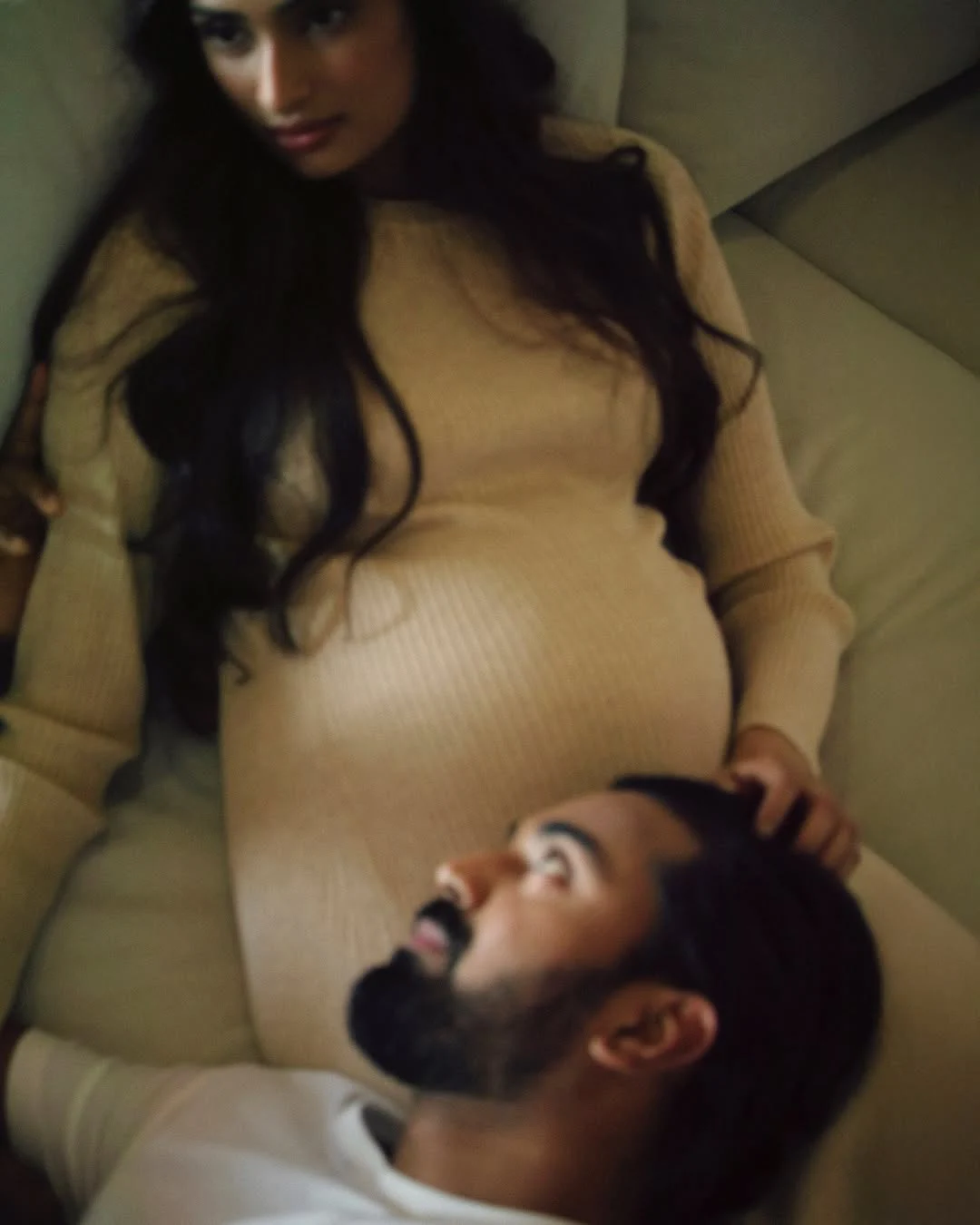 Athiya Shetty Baby Bump Photos with KL Rahul