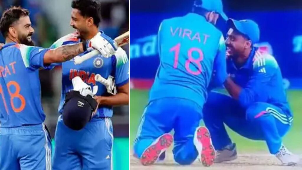 Axar Patel- Virat Kohli
