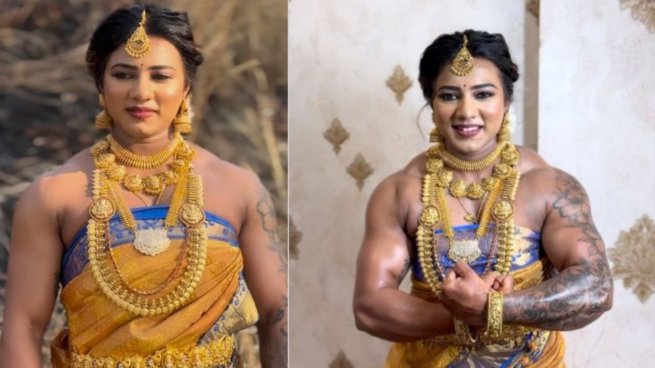 Viral Video: లేడీ బాహుబలి.. పెళ్లికూతురు ఇలా కూడా తయారవుతుందా? ఎందుకిలా ముస్తాబైందో తెలుసా? Viral Video: లేడీ బాహుబలి.. పెళ్లికూతురు ఇలా కూడా తయారవుతుందా? ఎందుకిలా ముస్తాబైందో తెలుసా?