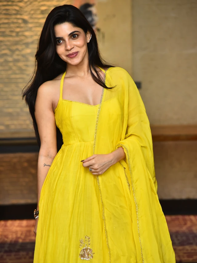Divyabharathi Shines in her Telugu First Event