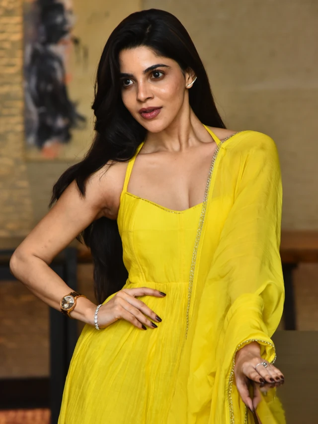 Divyabharathi Shines in her Telugu First Event