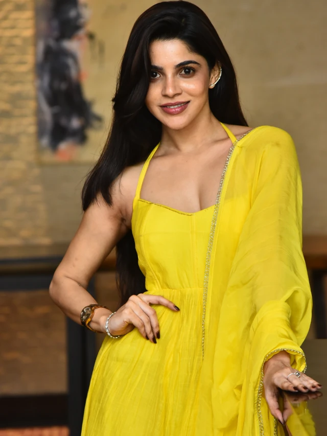 Divyabharathi Shines in her Telugu First Event