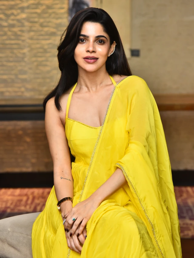 Divyabharathi Shines in her Telugu First Event